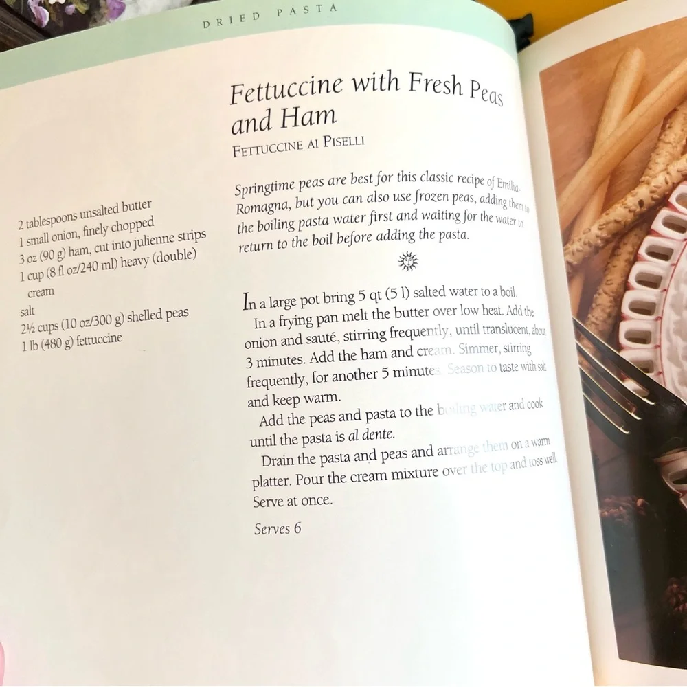 Vintage Retro 1990s Williams Sonoma Hardcover Pasta Cookbook